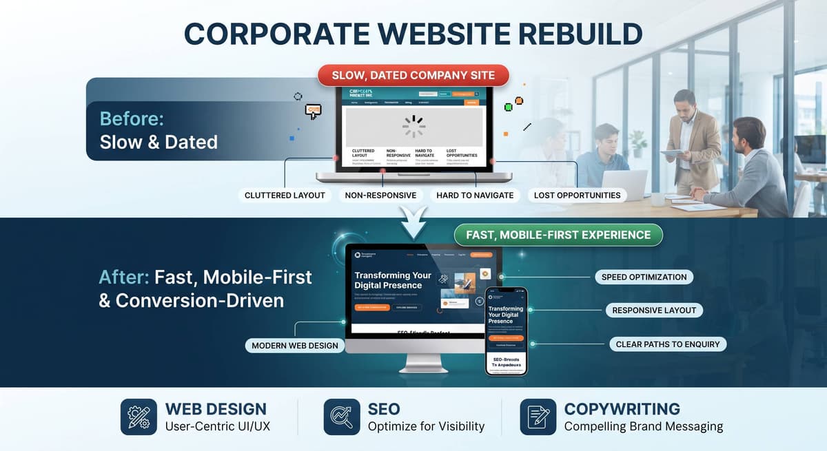 Corporate Website Rebuild